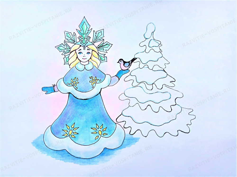 добавим елочку