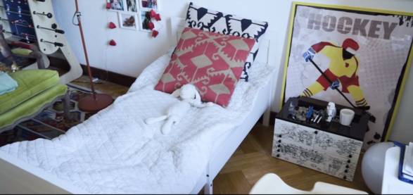 Как воспитывает сына и обустраивают детскую комнату Дмитрий Шепелев?