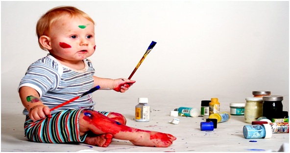 рисовать красками