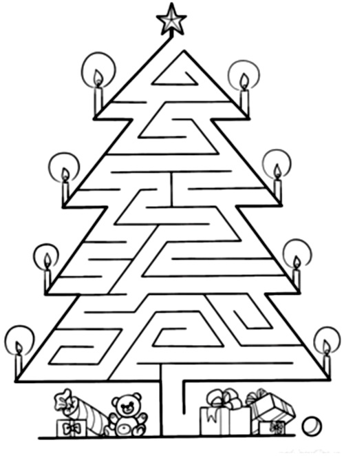 интересная елка