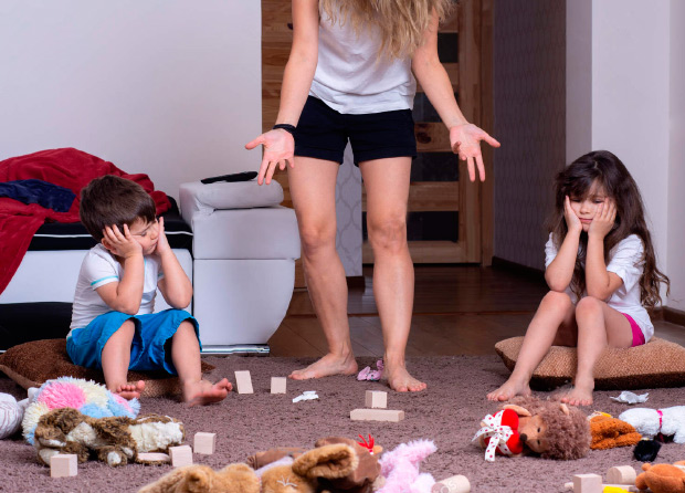 мама видит бардак