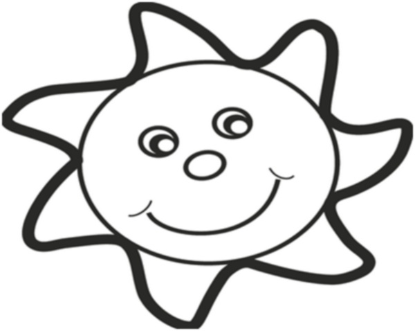 рисовать солнышко