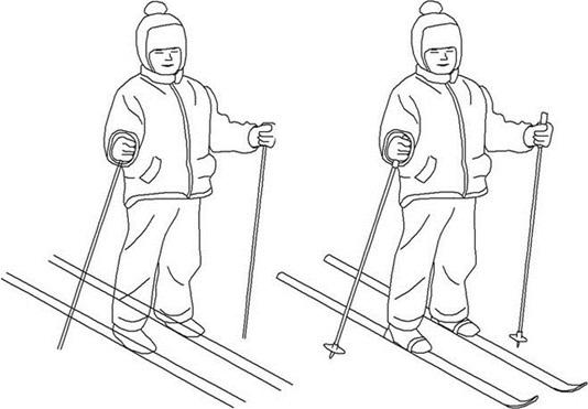 стоит спортсмен