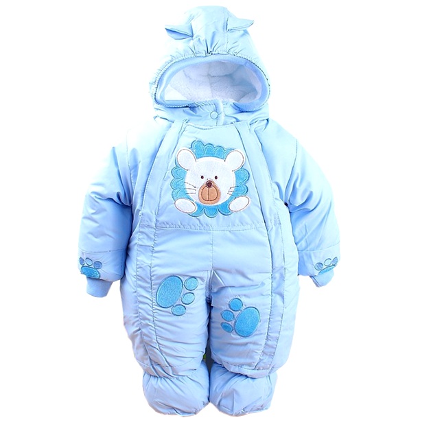 голубой комбинезон