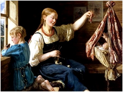 ткать пряжу