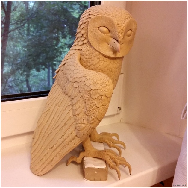 сова на окне