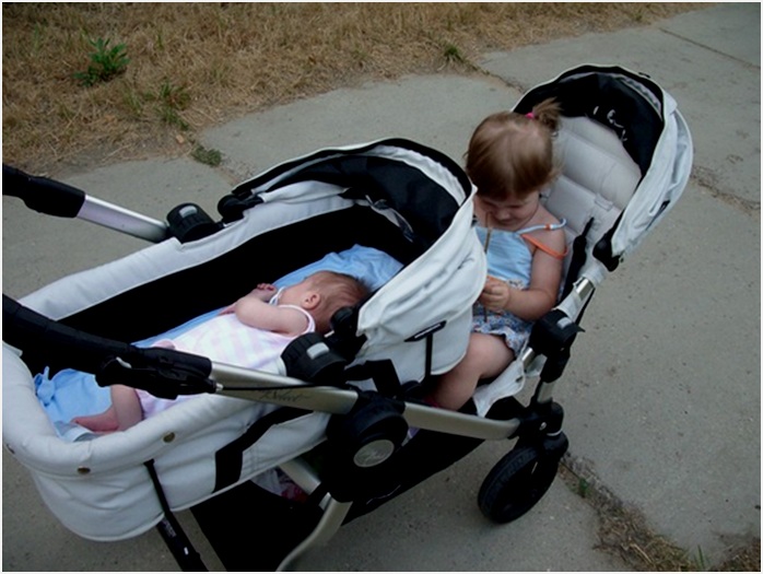 двойная коляска