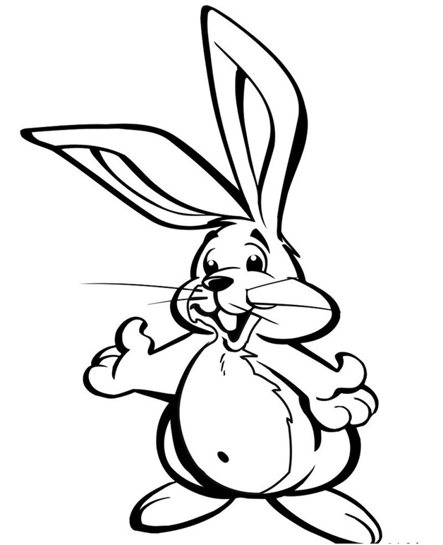 рисовать зайца