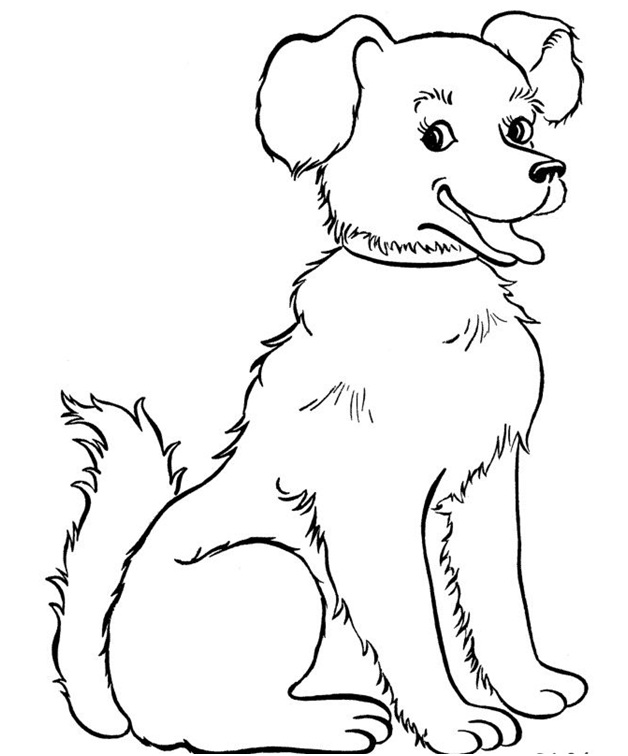 рисовать собаку