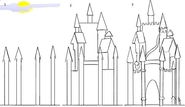 крепость с забором