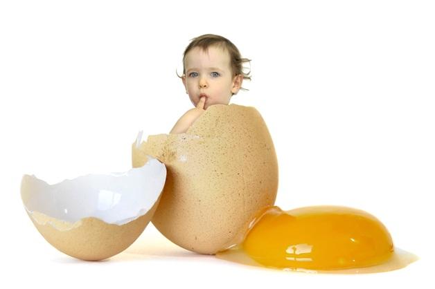 сидит в шкарлупе