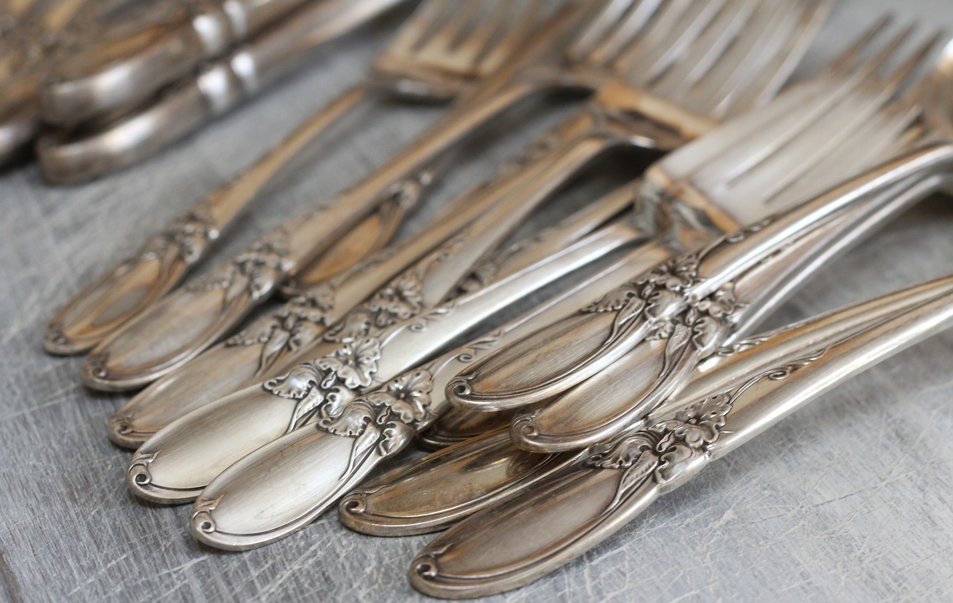 Чистые вилки - фото