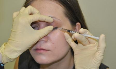 Инъекции в халязион