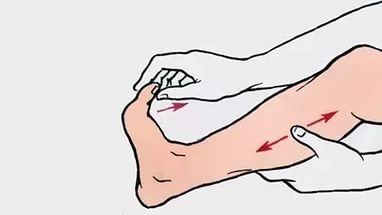 Первая помощь при судорогах икроножных мышц