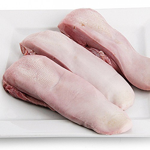 Как выглядит свежий телячий язык?