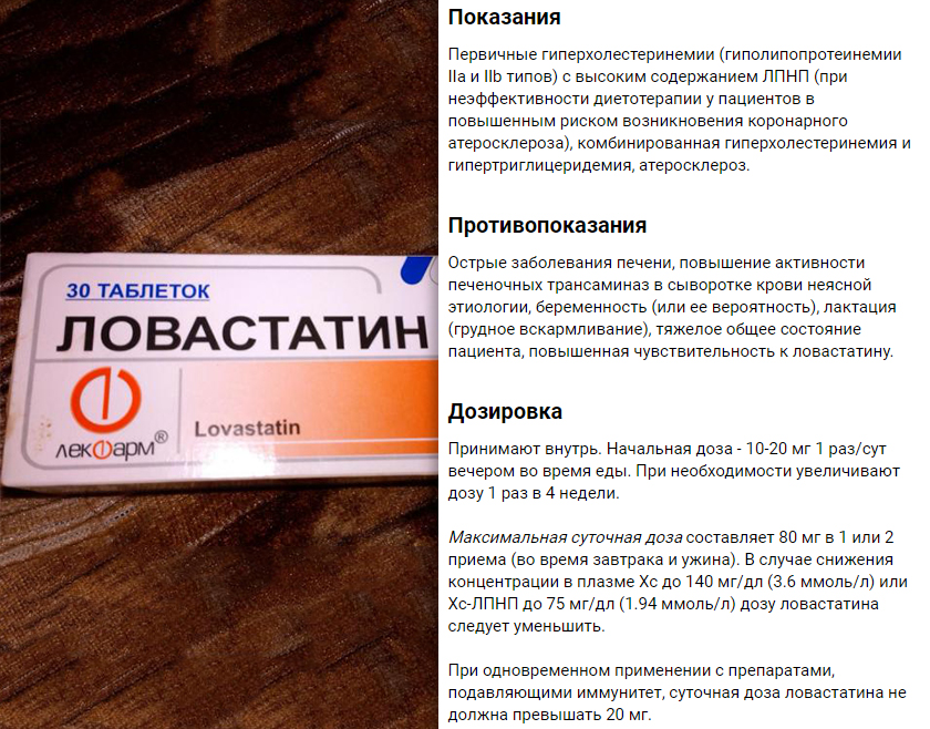 Инструкция к Ловастатину Инструкция к Ловастатину