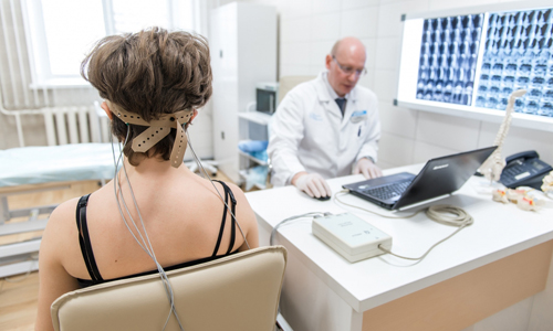 Проведение реоэнцефалографии